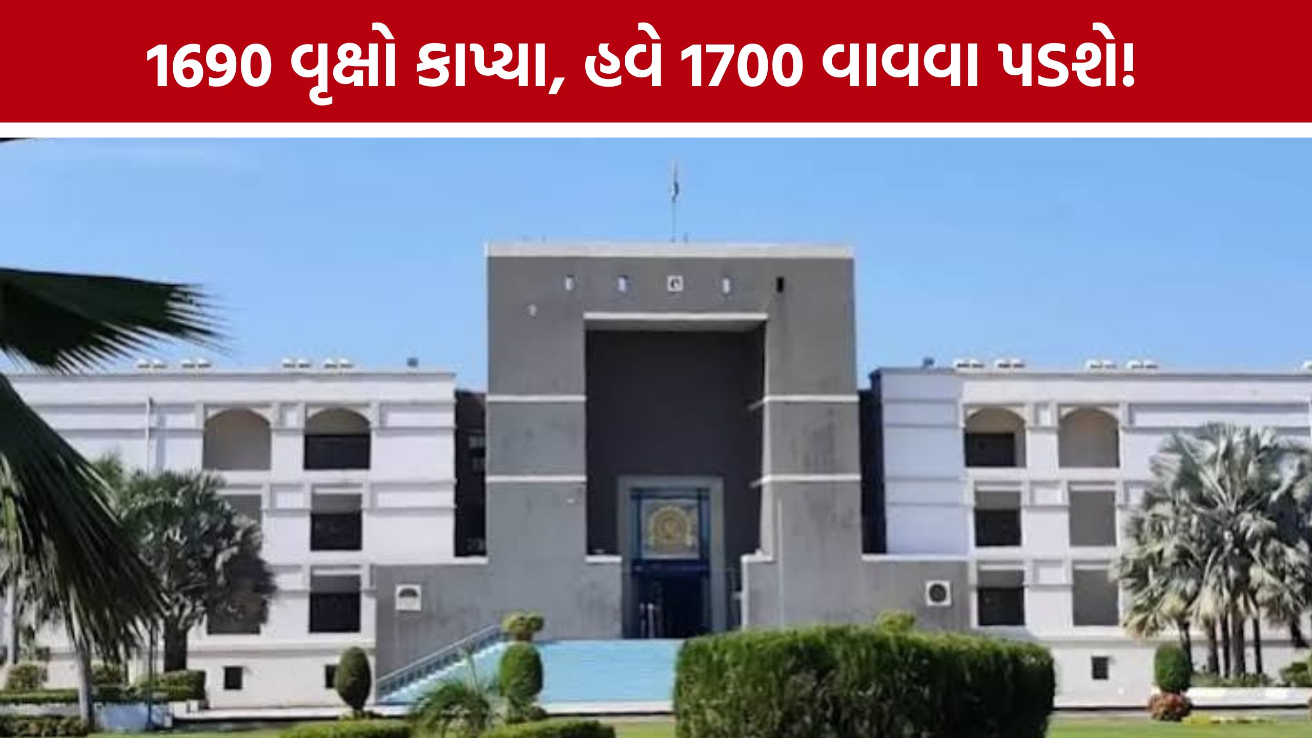 Gujarat High Court: વૃક્ષો કાપવાના કેસમાં અનોખી સજા જેવી શરત: બે ફોરેસ્ટ ગાર્ડને 1700 વૃક્ષો વાવવાની શરતે જામીન