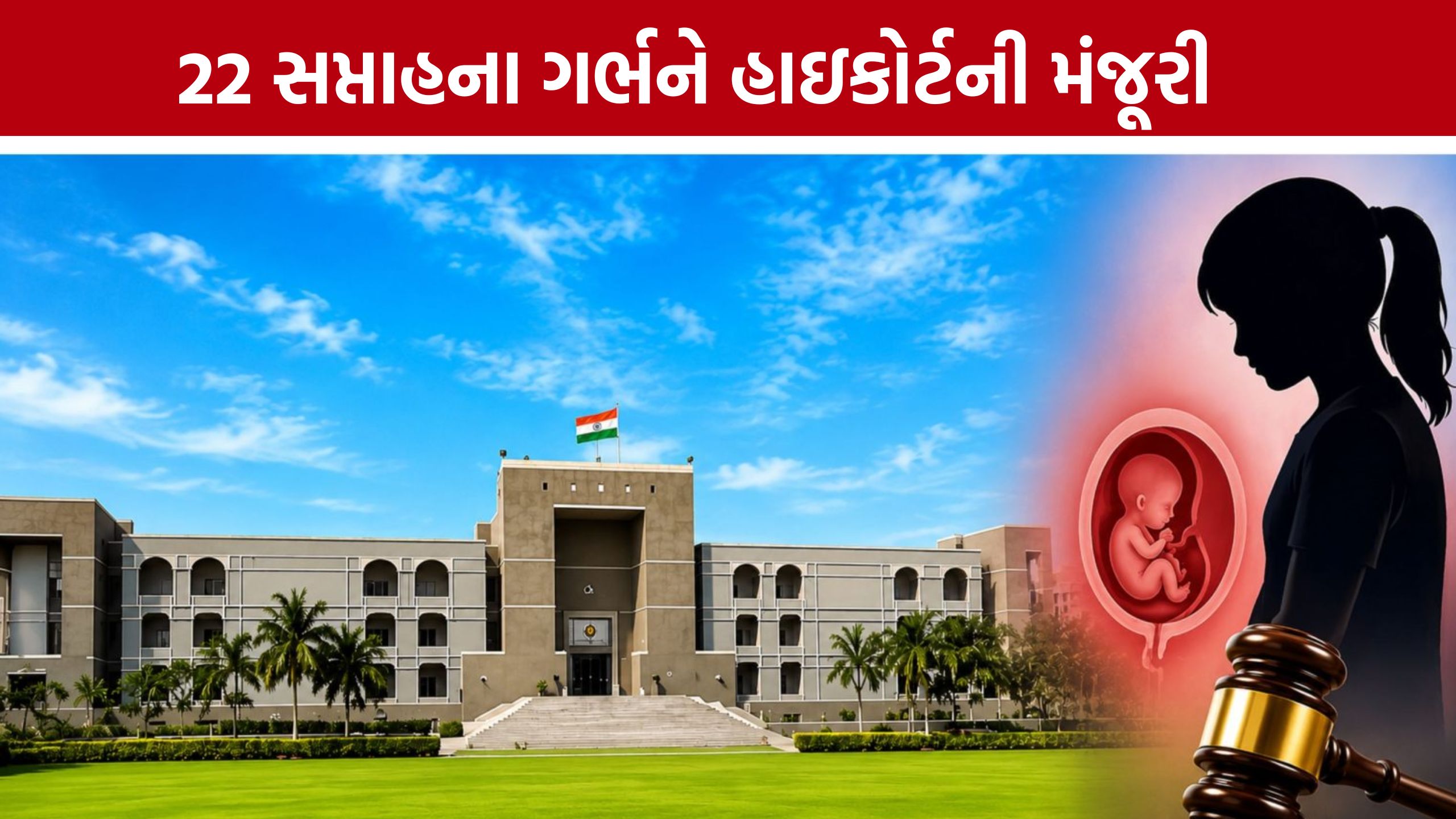 દુષ્કર્મ પીડિત 15 વર્ષની સગીરાને મોટી રાહત, Gujarat High Courtએ ગર્ભપાતની મંજૂરી આપી