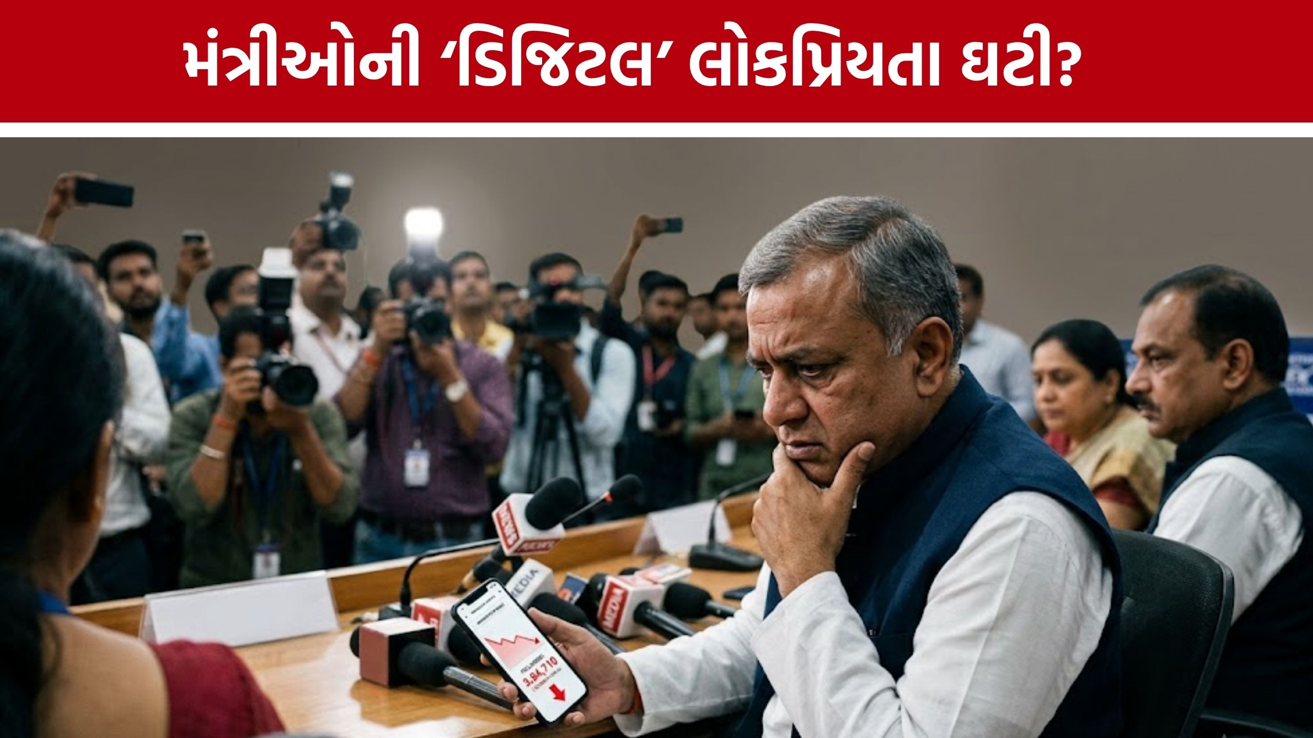 Gujarat Ministers Social Media Followers: રિવાબા, હર્ષ સંઘવી સહિતના ફોલોઅર્સ ઘટ્યા