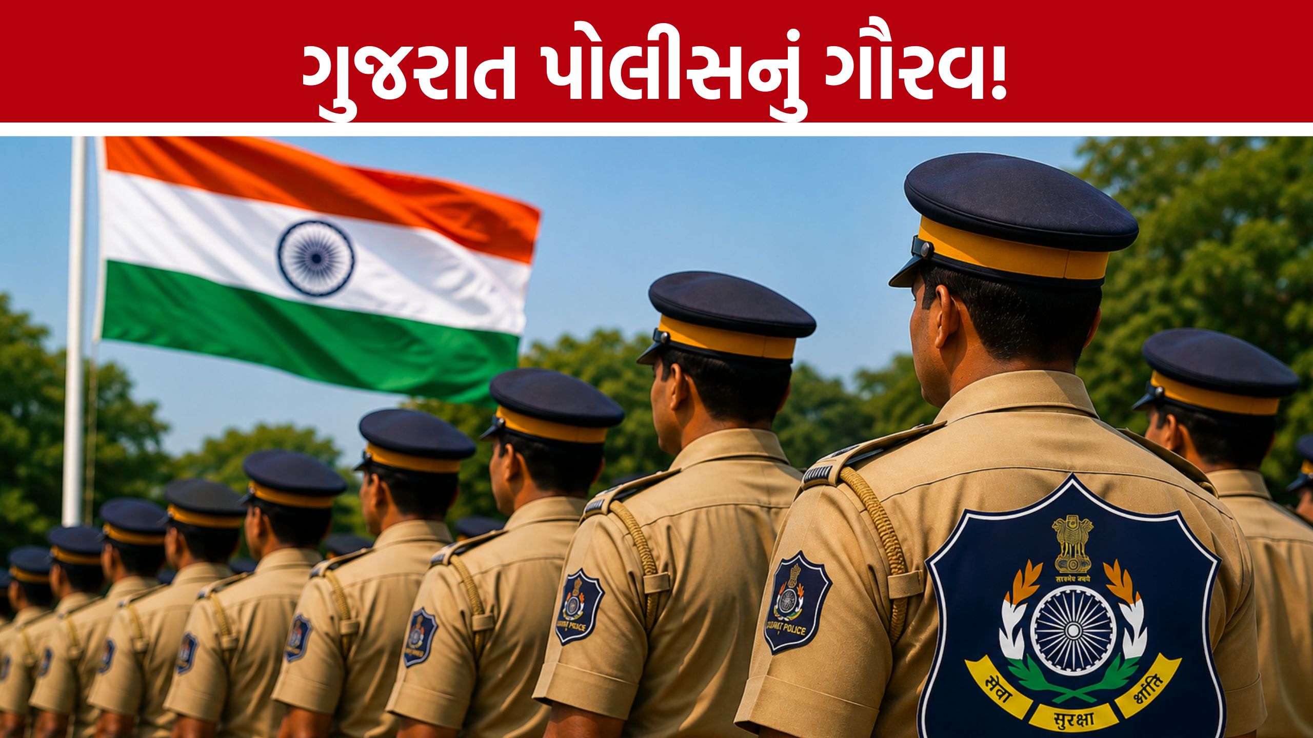 Gujarat Police Medal: ગુજરાત પોલીસના 19 કર્મચારીઓનું સન્માન, 2ને વિશિષ્ટ અને 17ને પ્રશંસનીય સેવા મેડલ