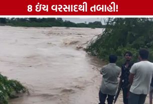ખતરમાં મેઘતાંડવ! 8 ઇંચ વરસાદ બાદ Umai Riverનો પાળો તૂટ્યો