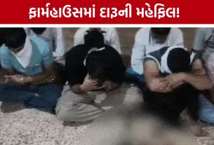 Mendarda Liquor Party: ફાર્મહાઉસમાં દારૂની મહેફિલ માણતા 10 ઝડપાયા: રૂ.1.95 લાખનો મુદ્દામાલ જપ્ત