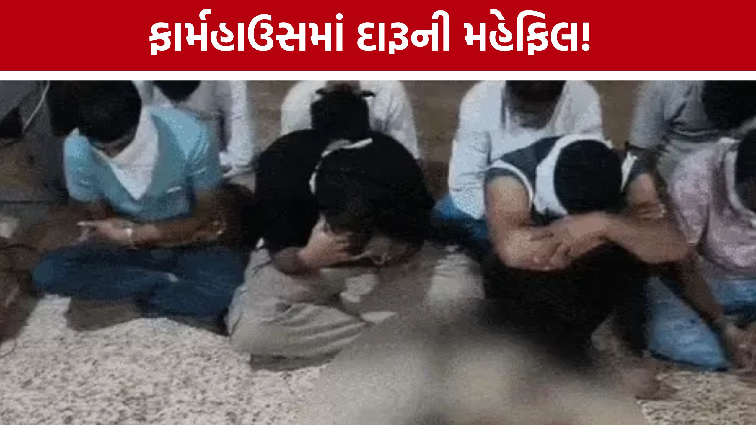 Mendarda Liquor Party: ફાર્મહાઉસમાં દારૂની મહેફિલ માણતા 10 ઝડપાયા: રૂ.1.95 લાખનો મુદ્દામાલ જપ્ત