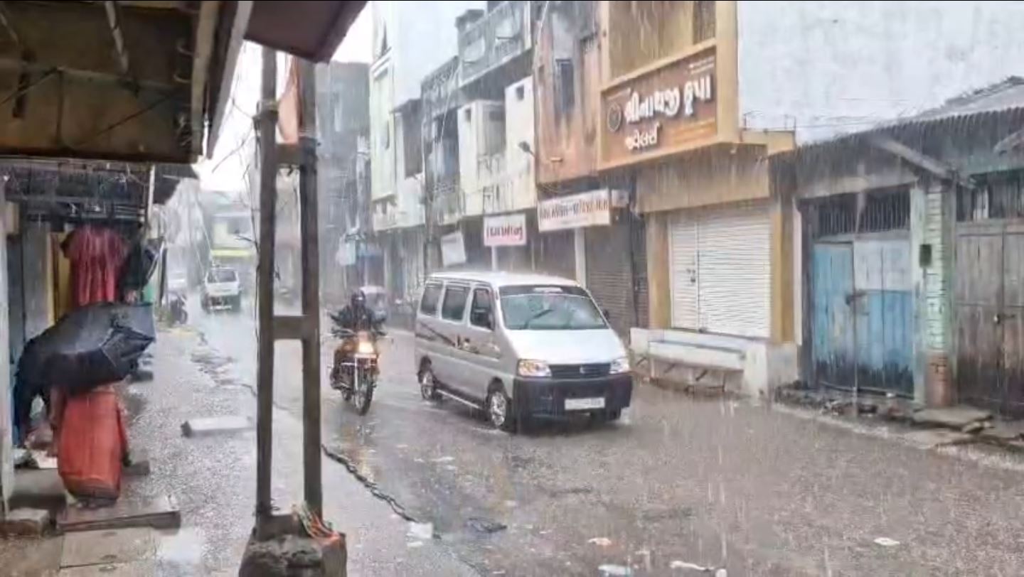 Gujarat Rain: દહેગામમાં 3 કલાકમાં 2.5 ઈંચ વરસાદ