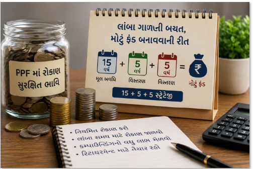 PPFમાં રોકાણથી 25 વર્ષમાં રિટાયરમેન્ટ કોર્પસ બનાવવાની રીત