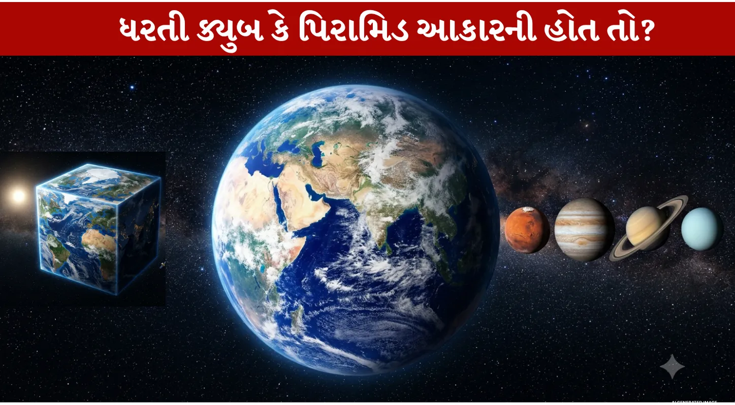 Planets Round હોવાનું રહસ્ય...ગોળ આકાર વિશે જાણીએ..!