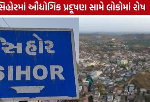 Industrial Pollution: સિહોરમાં કાળા ધુમાડા અને કેમિકલયુક્ત પાણીના નિકાલ સામે ગ્રામજનોનો વિરોધ