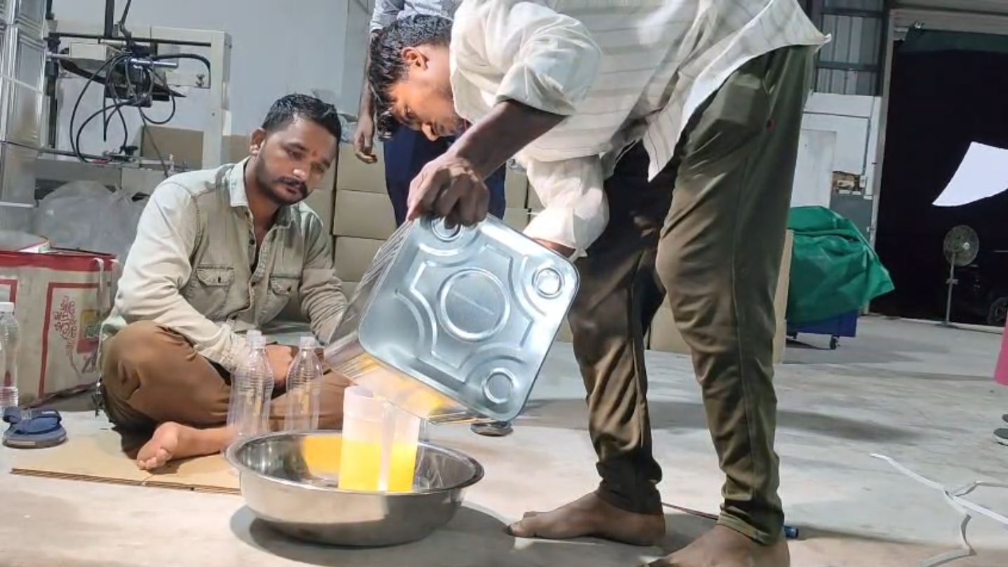 Fake Ghee Factory Chhatral રૂ.1.67 કરોડનું પામ ઓઈલ જપ્ત