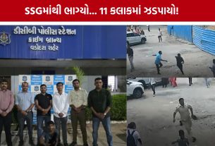 Rape Accused Arrested: વડોદરામાં ફિલ્મી સ્ટાઈલમાં ફરાર થયેલો પોક્સો કેસનો આરોપી આખરે ઝડપાયો