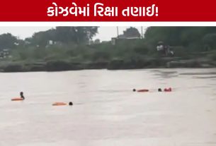 Kotda Nayani Accident: વાંકાનેરમાં વરસાદી પાણીનો કહેર, કોઝવે પર રિક્ષા તણાતા પિતાનું મોત