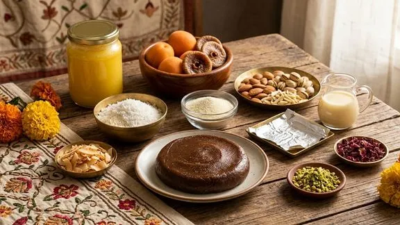 ખજૂરના પેંડા બનાવવા માટેની સામગ્રી