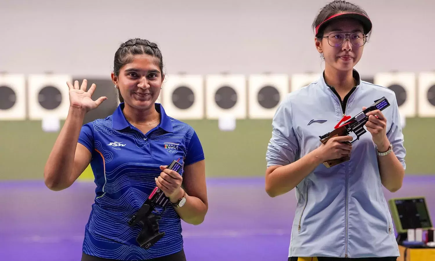 Asian Games 2026: ઈશા સિંહે 25m પિસ્ટલમાં જીત્યું સિલ્વર