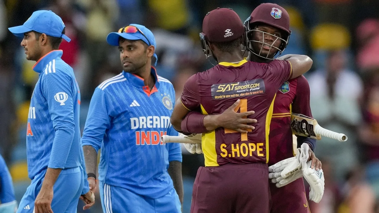 IND vs WI 1st ODI Live: ભારતને પહેલી સફળતા, કેમ્પબેલ પેવેલિયન પરત