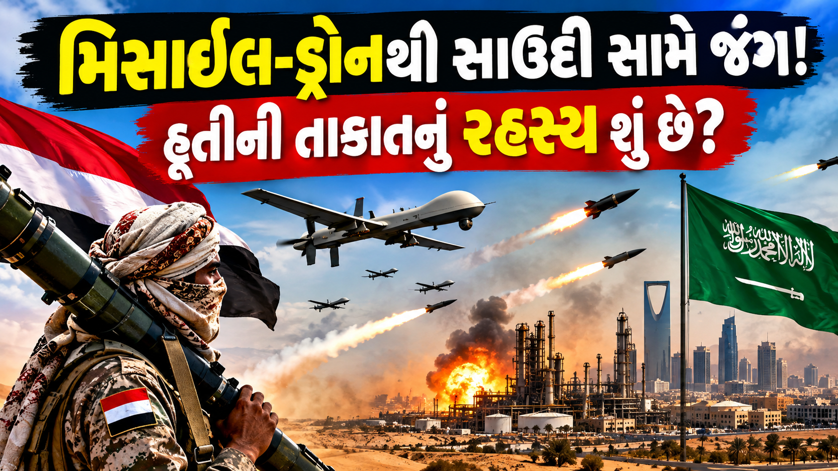 Houthi Fighters Yemen: સાઉદીના F-15ને પડકારનારા હૂતી કોણ?