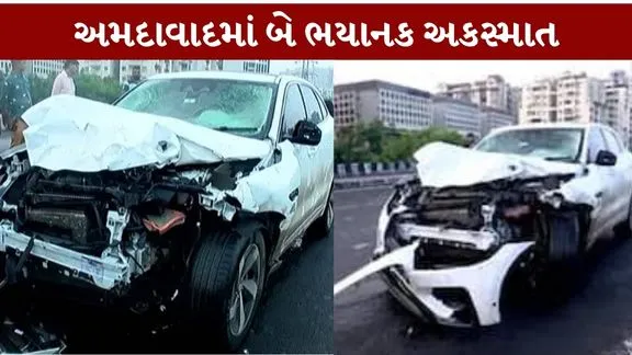 AccidentTwo horrific accidents in Ahmedabad