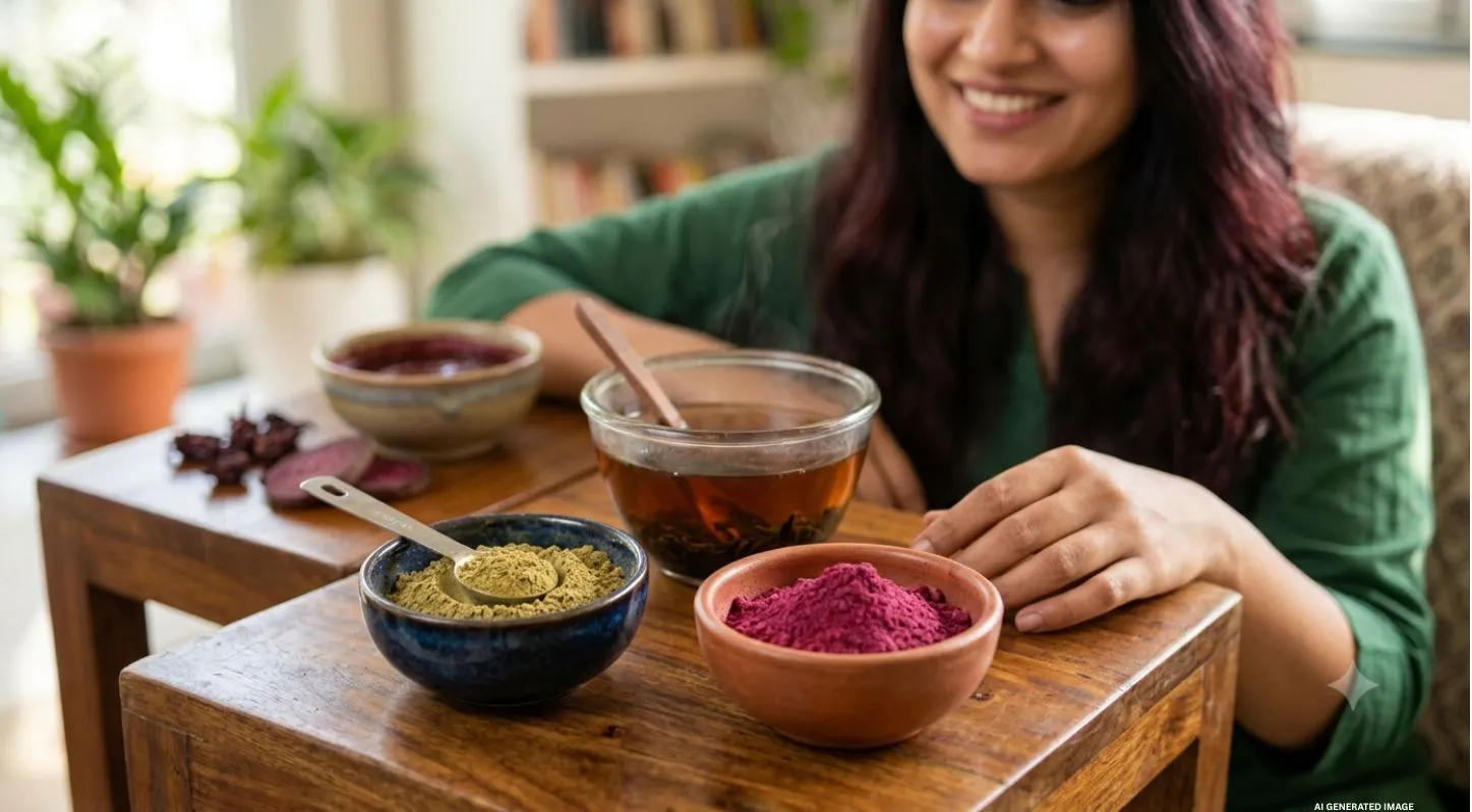 Burgundy Hair Mask Ingredients