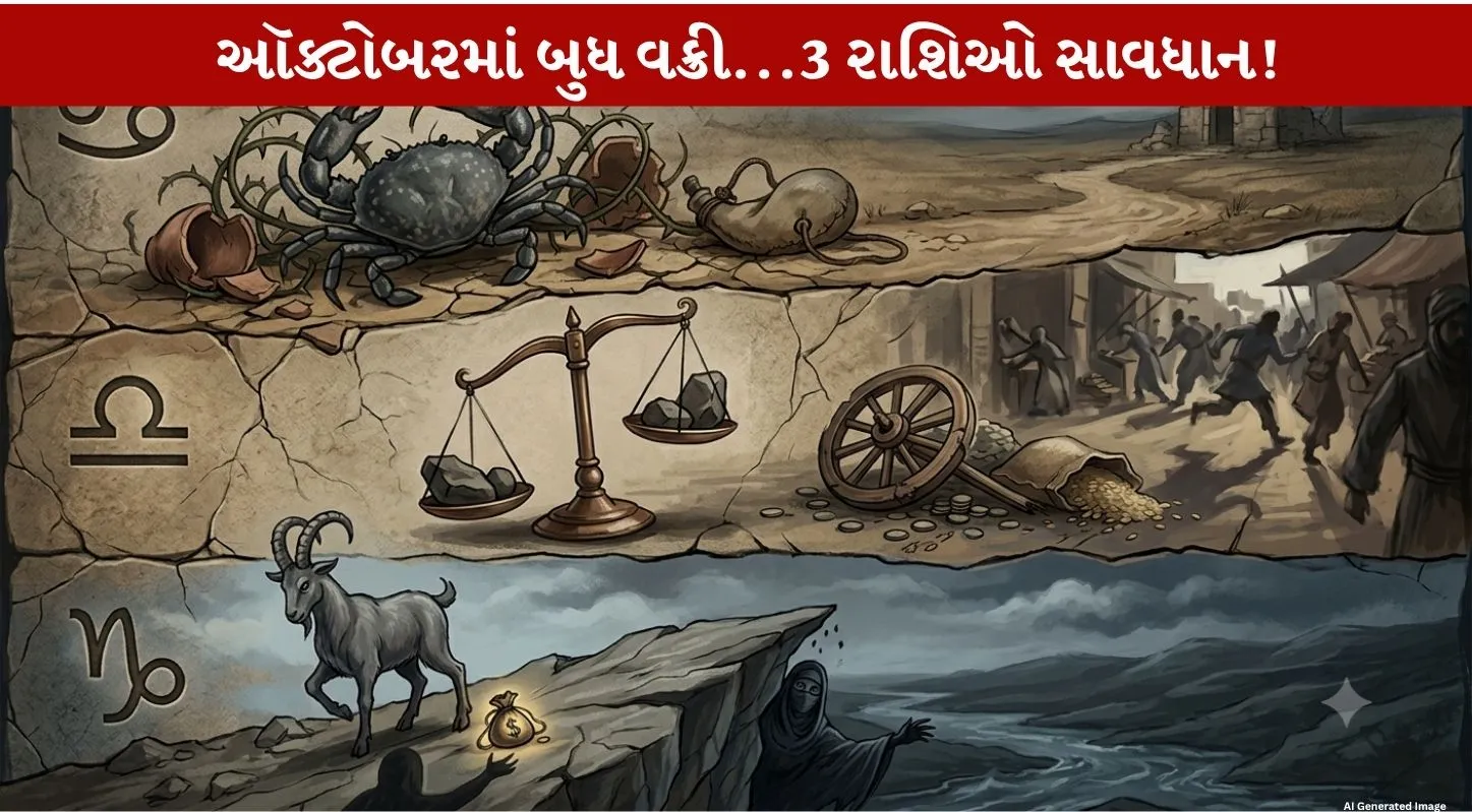 Budh Vakri થવાથી ઑક્ટોબર-નવેમ્બરમાં 3 રાશીઓ માટે Warning! જાણો Critical અસર!