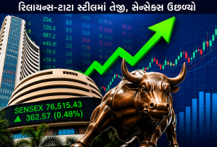 Reliance-Tata Steel ચમક્યા, Sensex 362 પોઈન્ટ વધ્યો