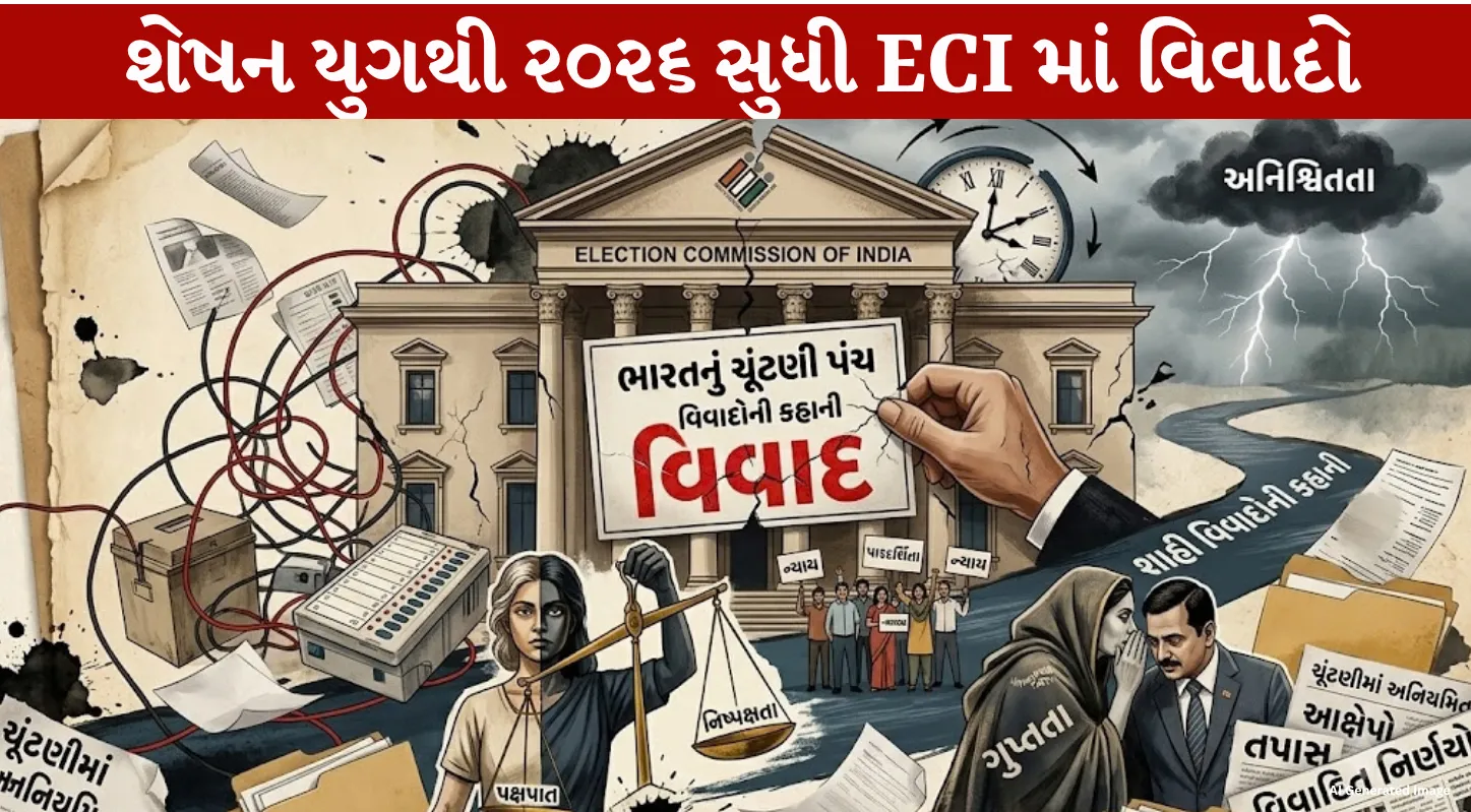 Controversies within ECI the Seshan era 2026