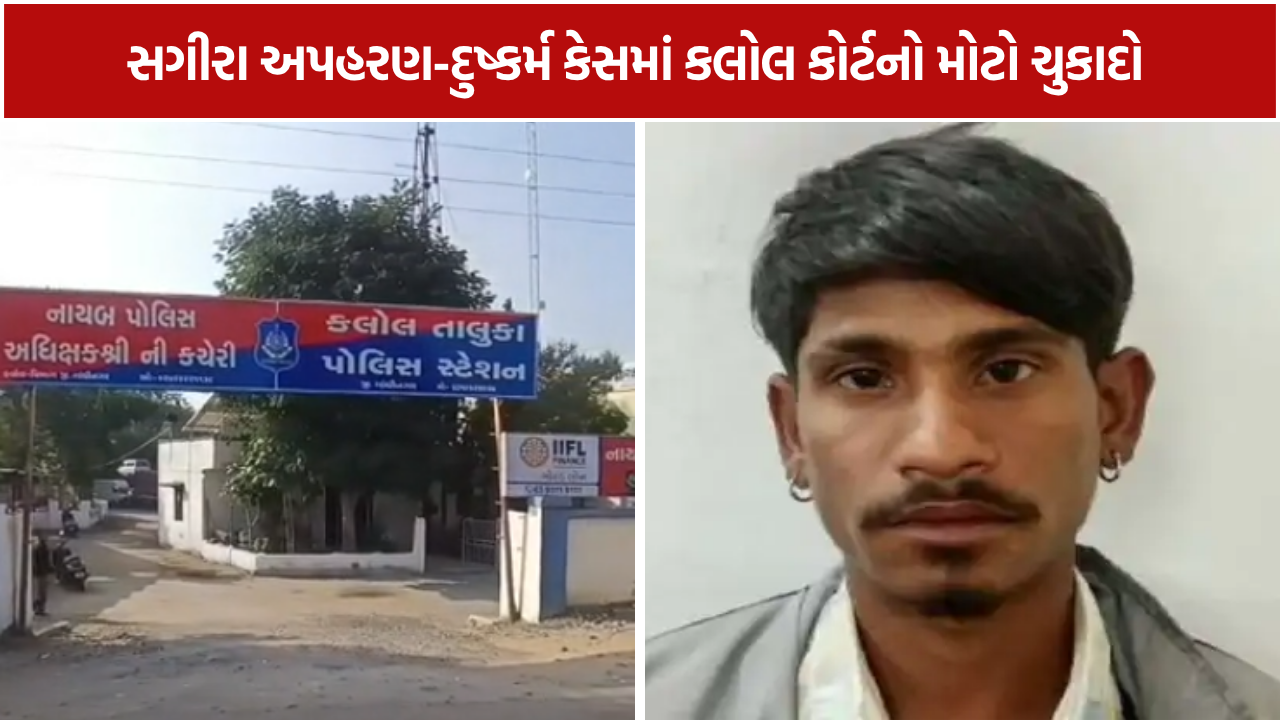 Gandhinagar Minor Girl Rape Case: આરોપીને 20 વર્ષની સખત કેદ, રૂ.1 લાખ દંડ