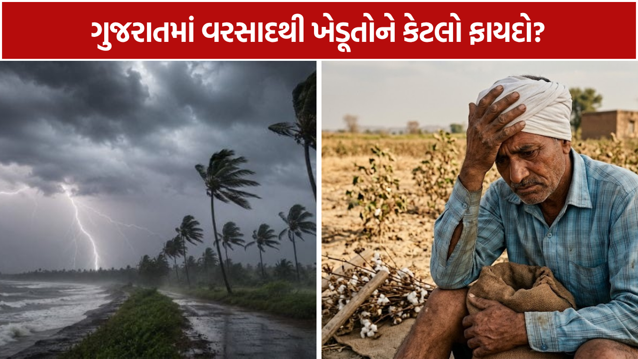 Farmers Crop Loss: 6 કલાકમાં 126 તાલુકામાં વરસાદ નોંધાયો