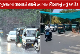 Gujarat Rain Forecast: 7 સપ્ટેમ્બર સુધી હળવાથી મધ્યમ વરસાદની આગાહી