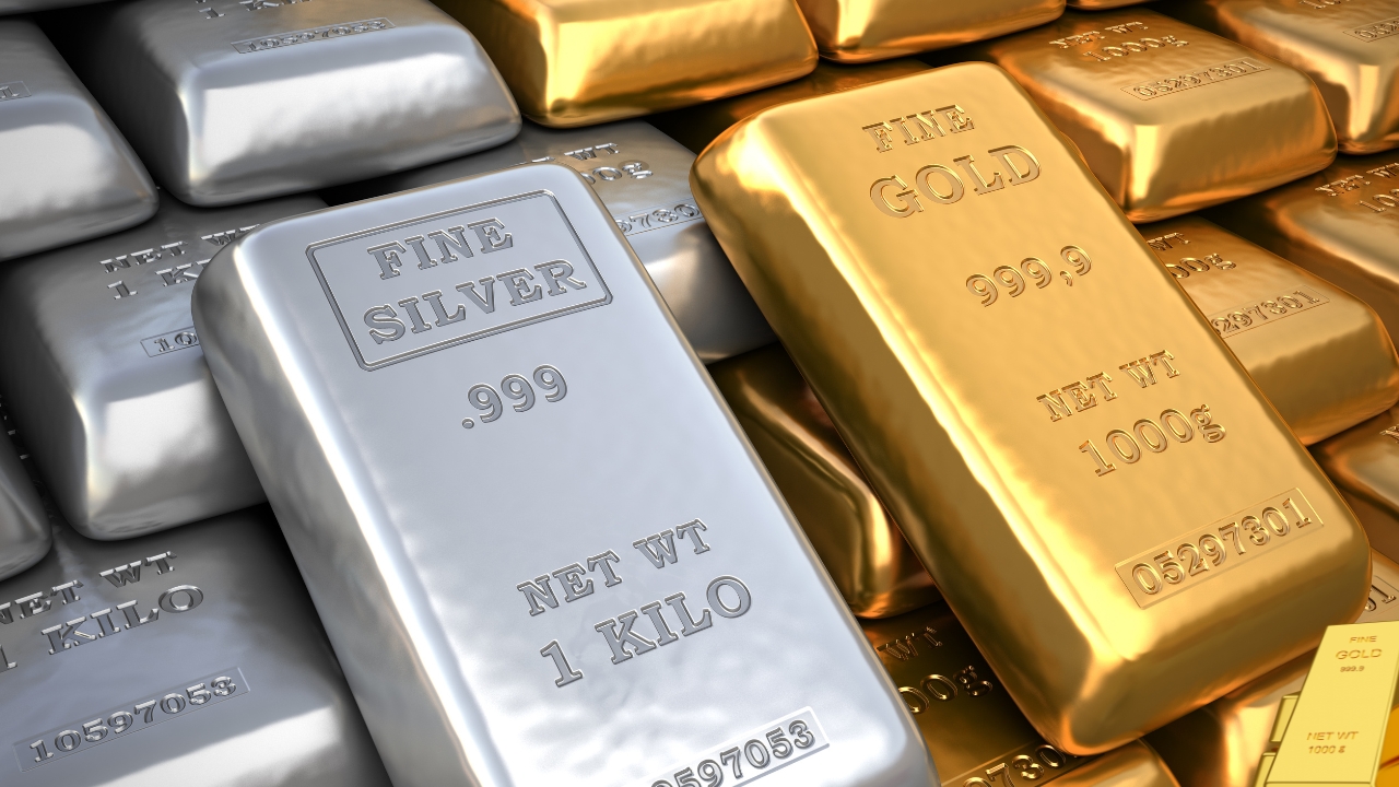 Gold and silver price drop