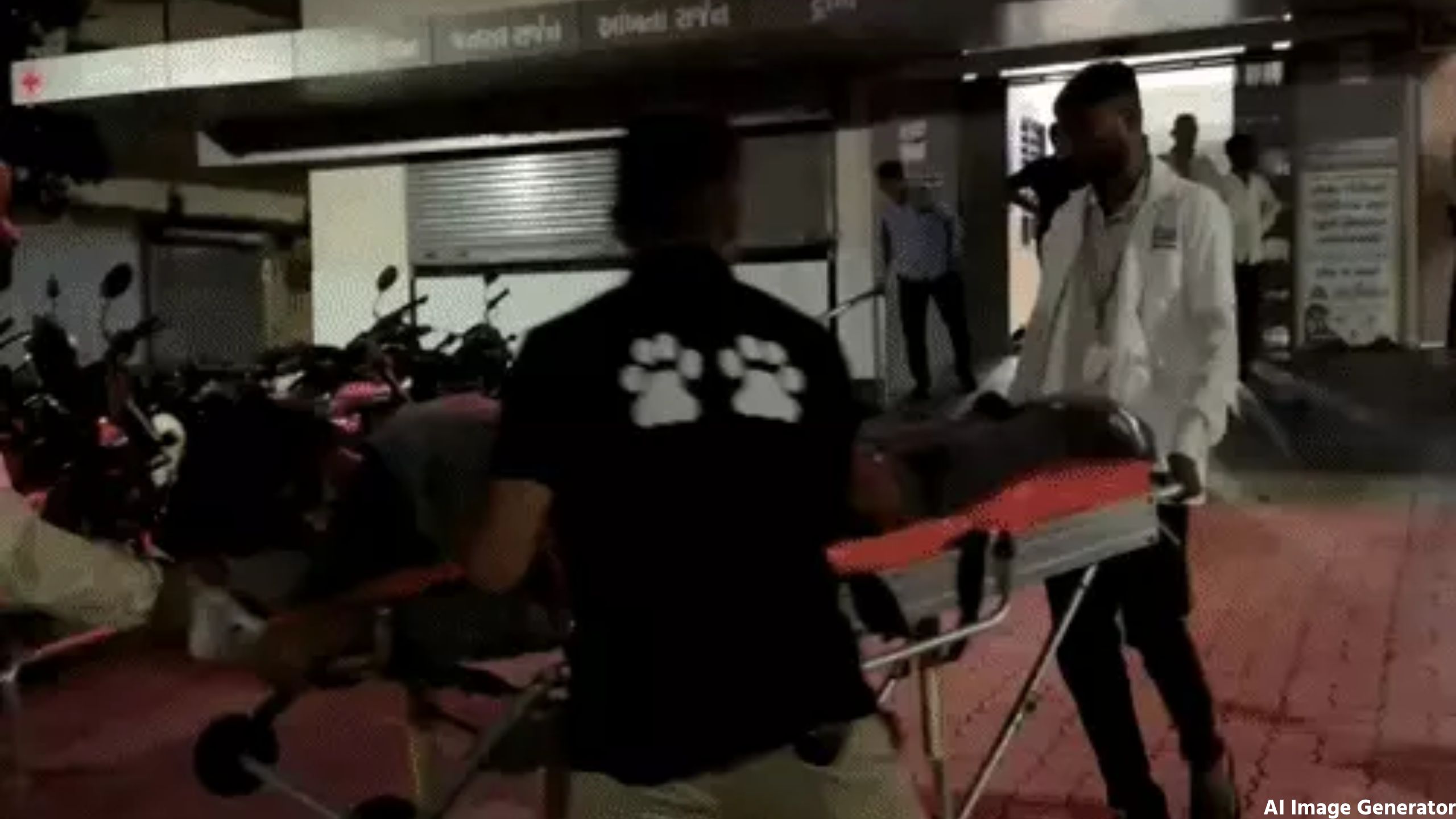 Rajula Lion Attack