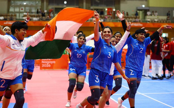 Asian Games 2026: Indian Women's Kabaddi Teamએ જીત્યો ગોલ્ડ
