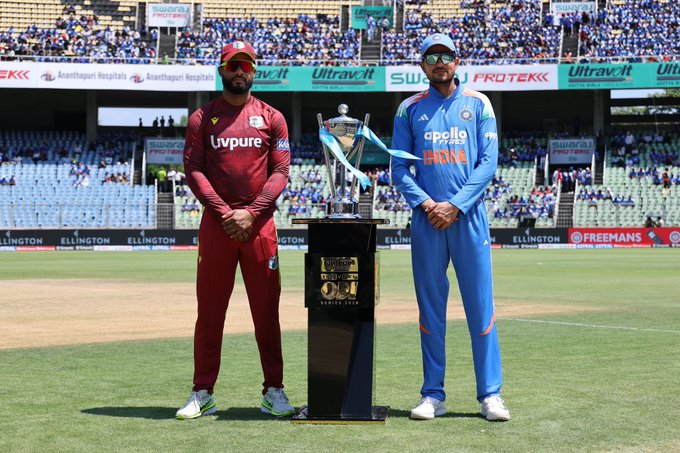 IND vs WI 1st ODI Live: ભારતને પહેલી સફળતા, કેમ્પબેલ પેવેલિયન પરત