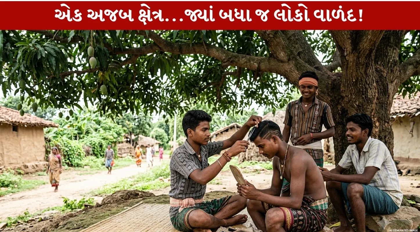 Haircut...છત્તીસગઢના સરગુજા સંભાગના લોકો બધા જ વાળંદ!