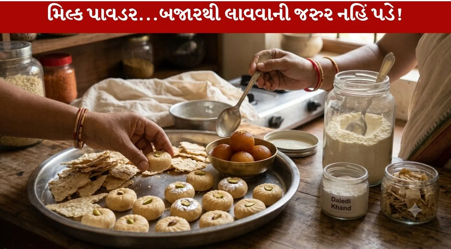 Milk Powder ઘરે જ તૈયાર થશે...જાણો આસાન રેસિપી!