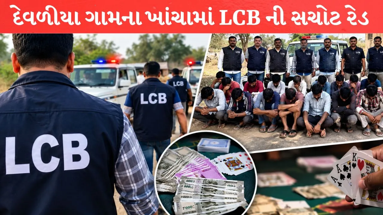 LCB in Devaliya The raid