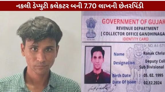 આણંદમાં નકલી ડેપ્યુટી કલેકટર ઝડપાયો; નોકરીની લાલચ આપી યુવક પાસેથી 7.70 લાખ પડાવ્યા