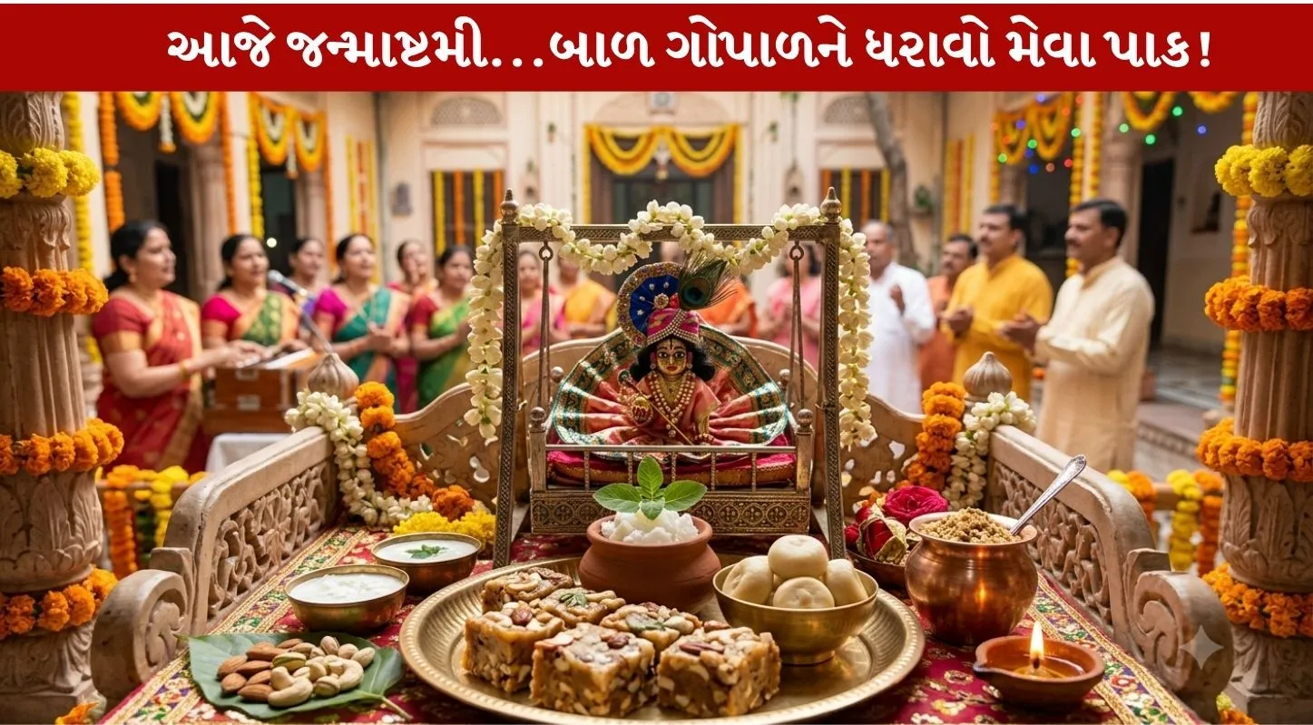 Mewa Pak...ઠાકુરજીને ધરાવો સૂકા મેવાથી તરબતર પ્રસાદ..!