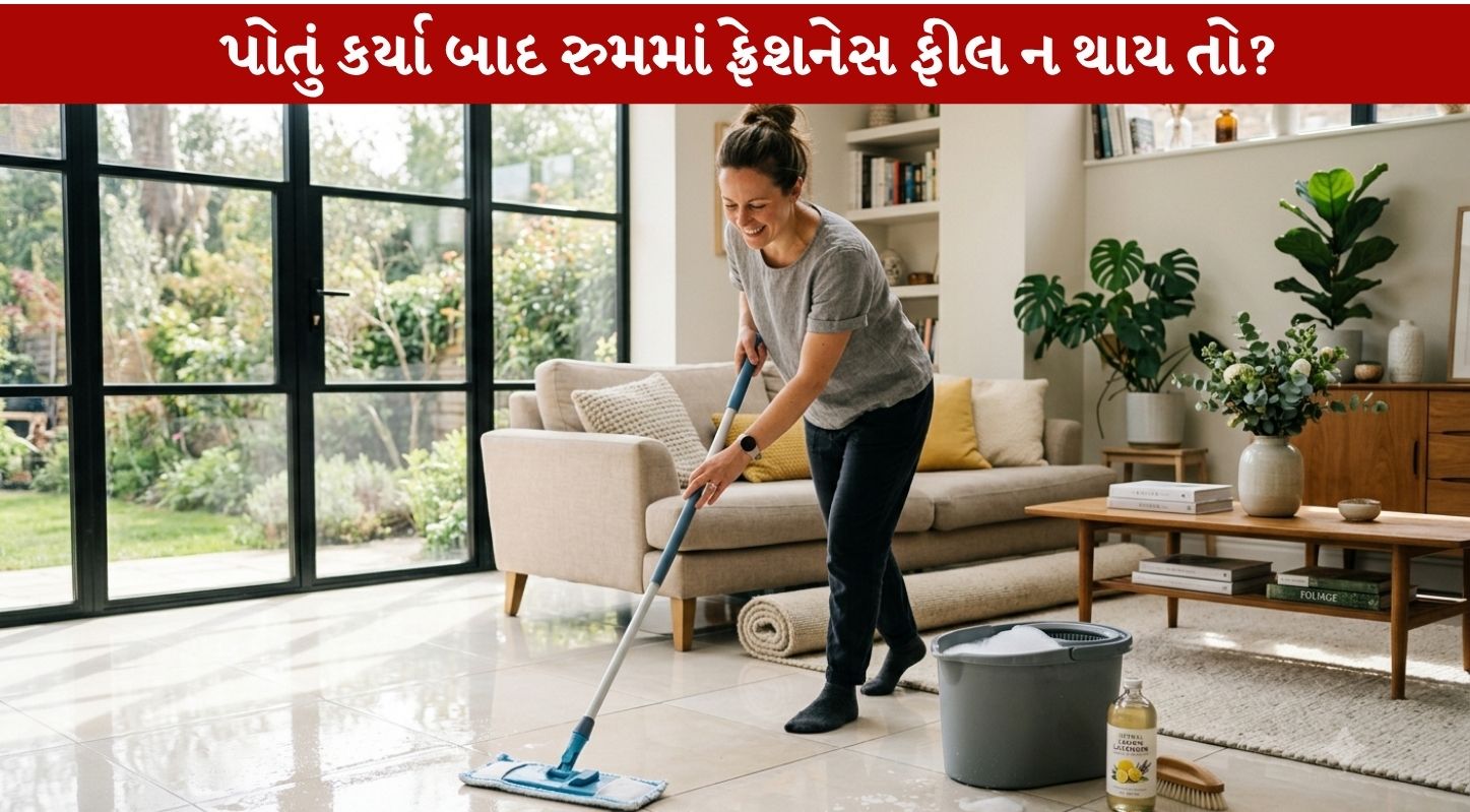 Mopping Tips...ઘરને બનાવો સ્વચ્છ અને સુગંધીદાર..!