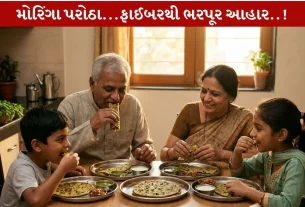 Moringa Paratha...પ્રોટીન, મિનરલ્સ, કેલ્શિયમ વિટામિન સભર...