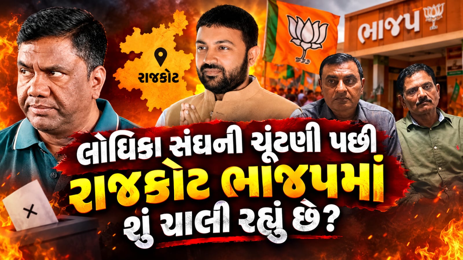 Rajkot BJP Controversy: વિજય સખીયાના આરોપો પર લાલજી તળાવિયાનો વળતો પ્રહાર