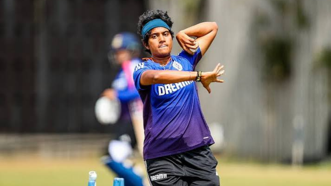 Sree Charani ICC T20I Ranking: 817 પોઈન્ટ સાથે રચ્યો નવો વર્લ્ડ રેકોર્ડ