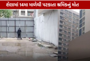 Ahmedabad Shela Accident: 14મા માળેથી શ્રમિકનું મોત