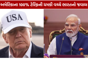US 100 Percent Tariff Threat: ભારતે આપ્યો સીધો જવાબ
