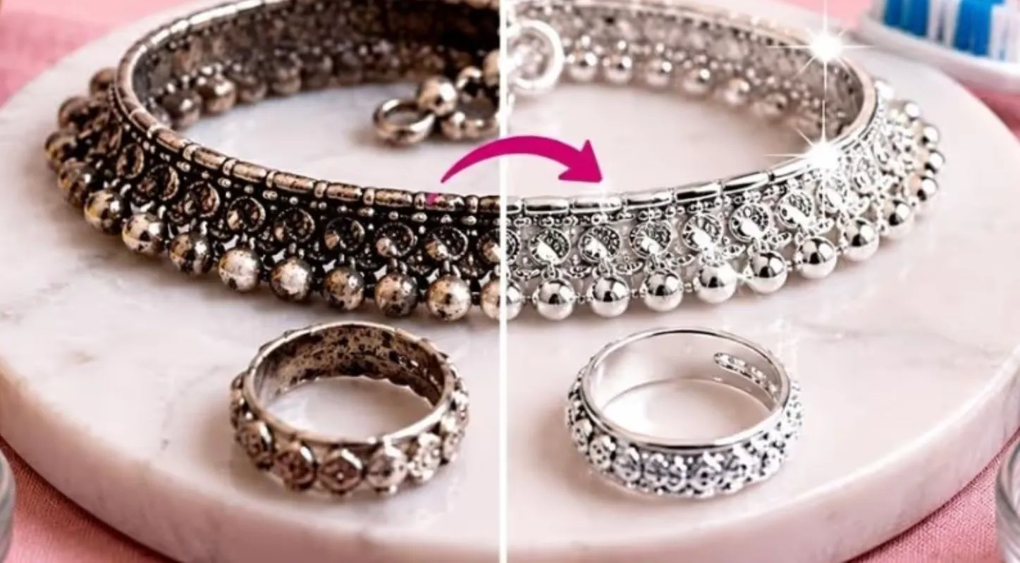 Silver Cleaning Tips...કાળી પડેલી ચાંદીને ફરી ચમકાવો!