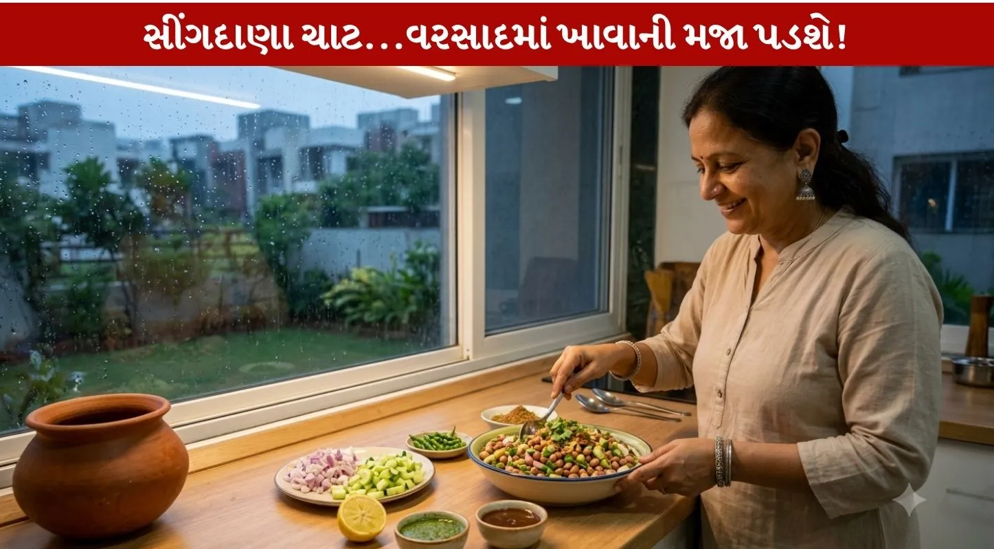 Sing dana Chat...પ્રોટીનસભર એક મસ્ત ચોમાસુ રેસિપી!