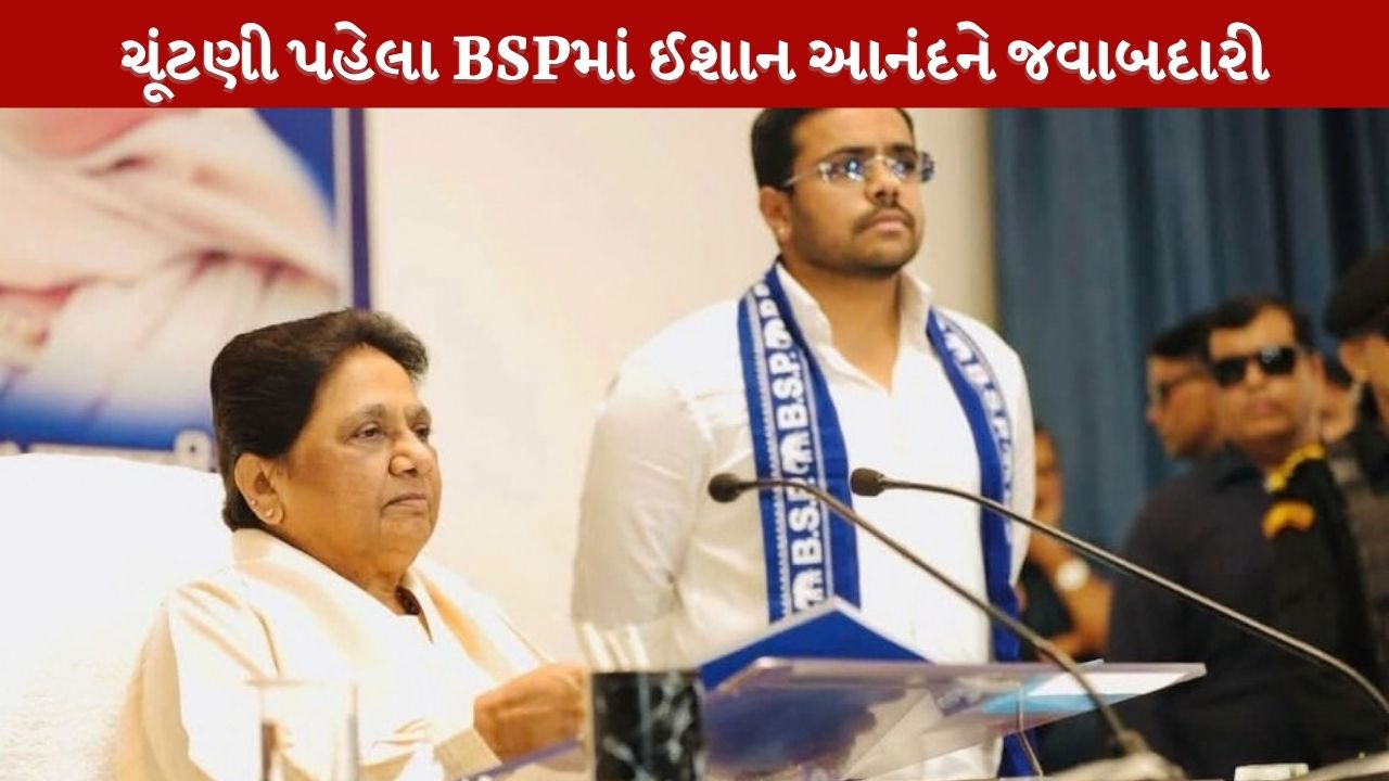 UP Election 2027 પહેલા BSPમાં ઈશાન આનંદને મળી જવાબદારી