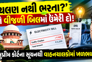Traffic E-Challan: ઈ-મેમો નહીં ભરો તો વીજળી બિલમાં દંડ? સુપ્રીમ કોર્ટના 10 મોટા સૂચન