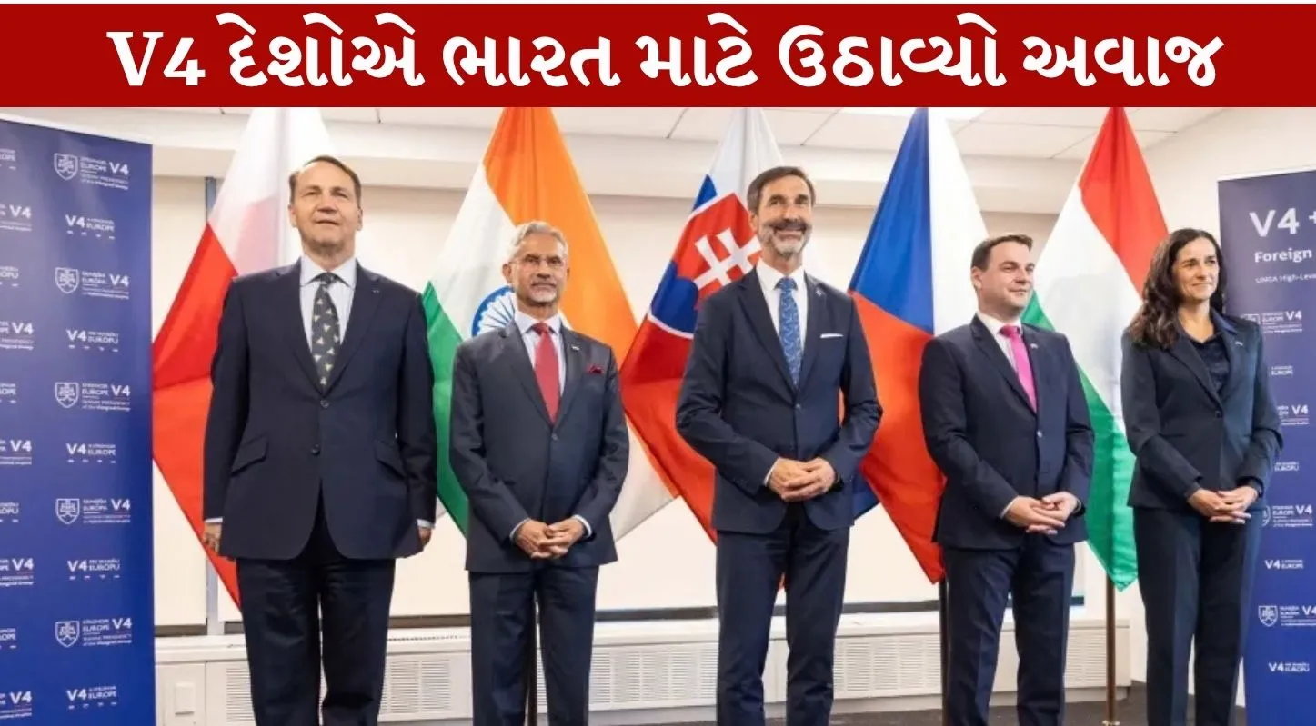 V4 countries Raised a voice for India