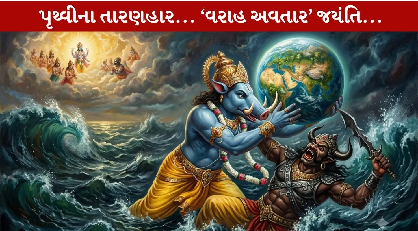 Varaha Jayanti 2026...જાણો શુભ મુહૂર્ત અને પૂજાવિધિ...