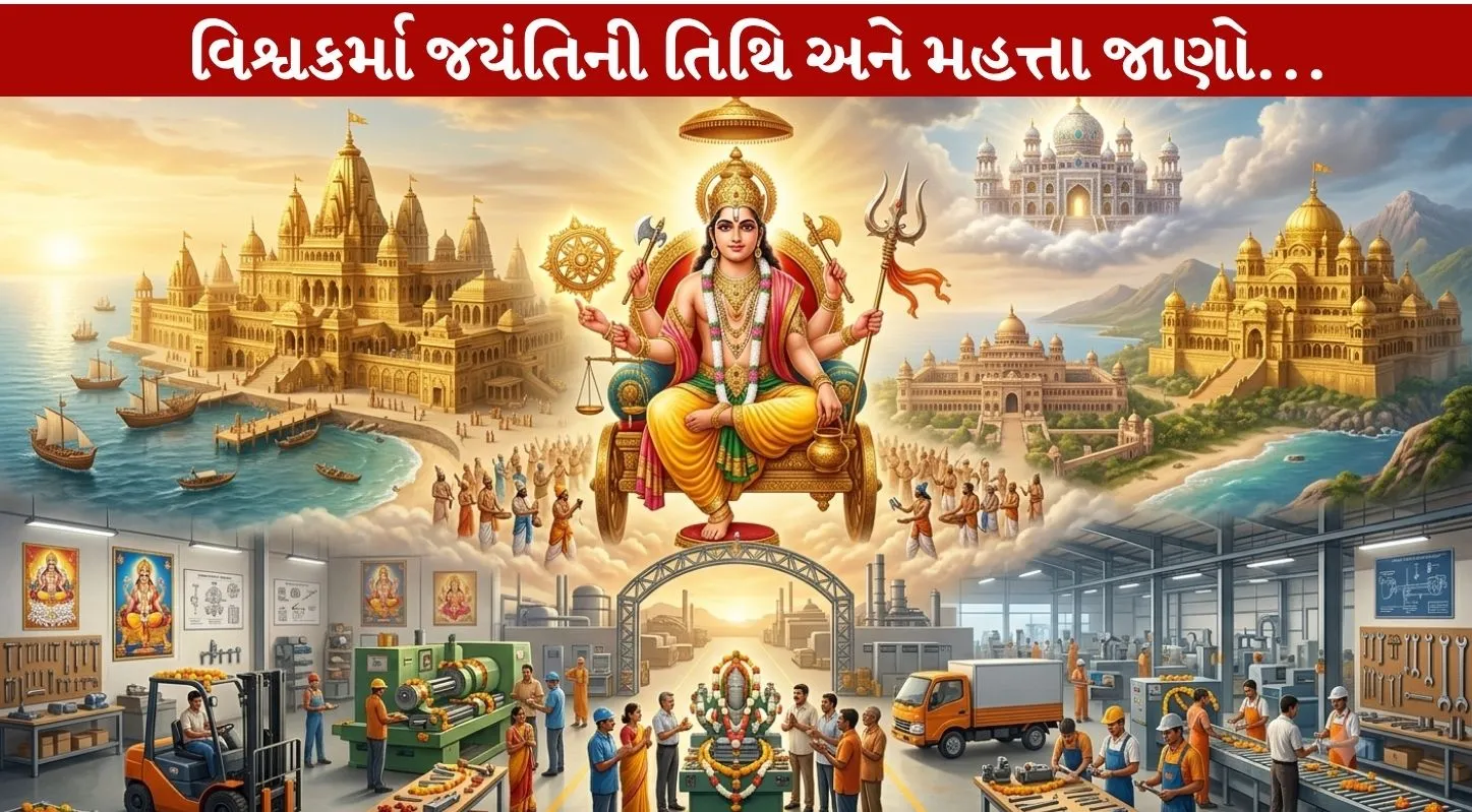 Vishwakarma Jayanti 2026....જાણો મહત્તા અને તિથિ!