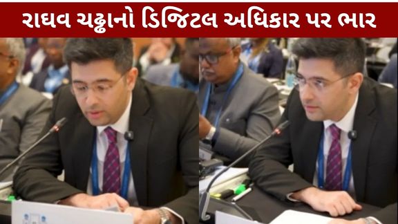 Raghav Chadha IPU Conference: દરેકને સમાન ડિજિટલ અધિકારની હિમાયત