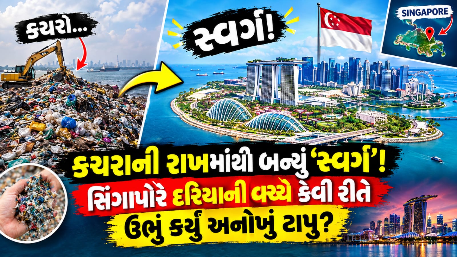 Singapore Semakau Landfill: કચરાની રાખમાંથી બન્યું 350 હેક્ટરનું Wildlife Paradise